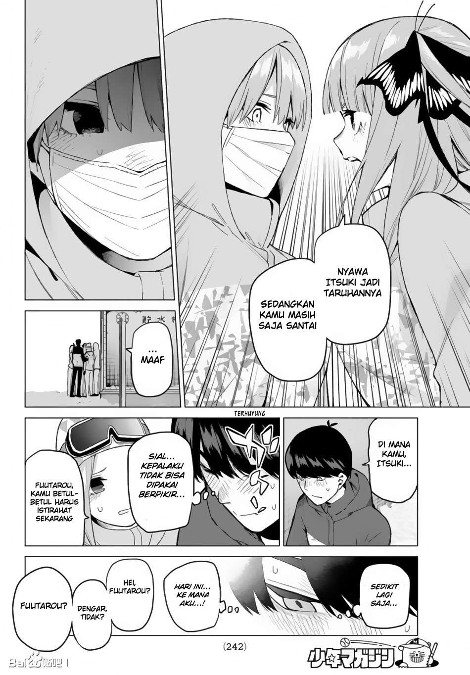 Go-toubun no Hanayome Chapter 30 Gambar 13