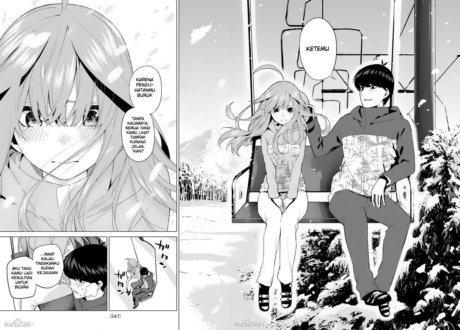 Go-toubun no Hanayome Chapter 30 Gambar 17