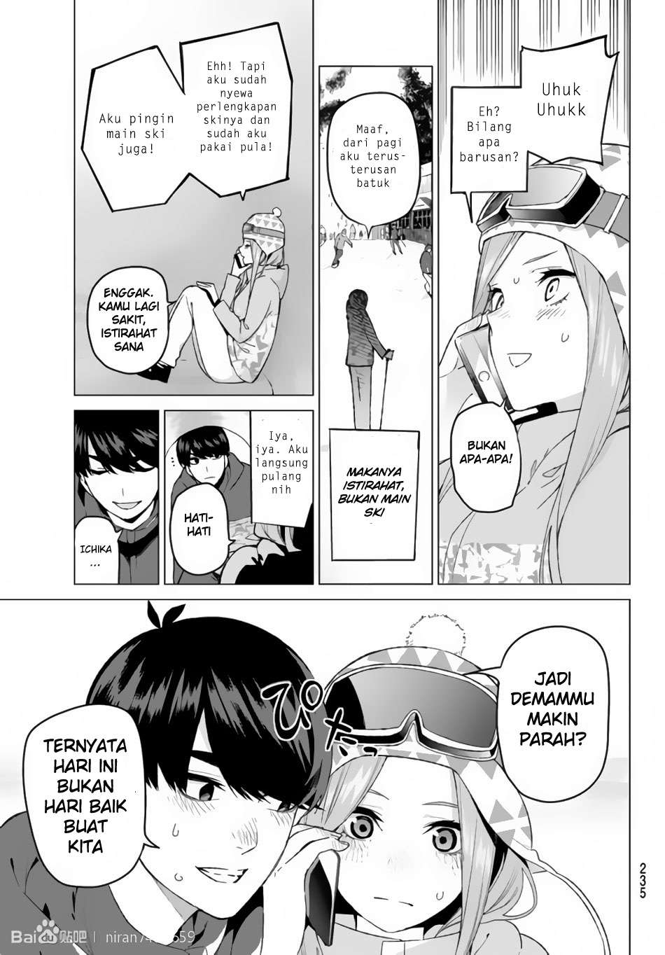 Go-toubun no Hanayome Chapter 30 Gambar 6