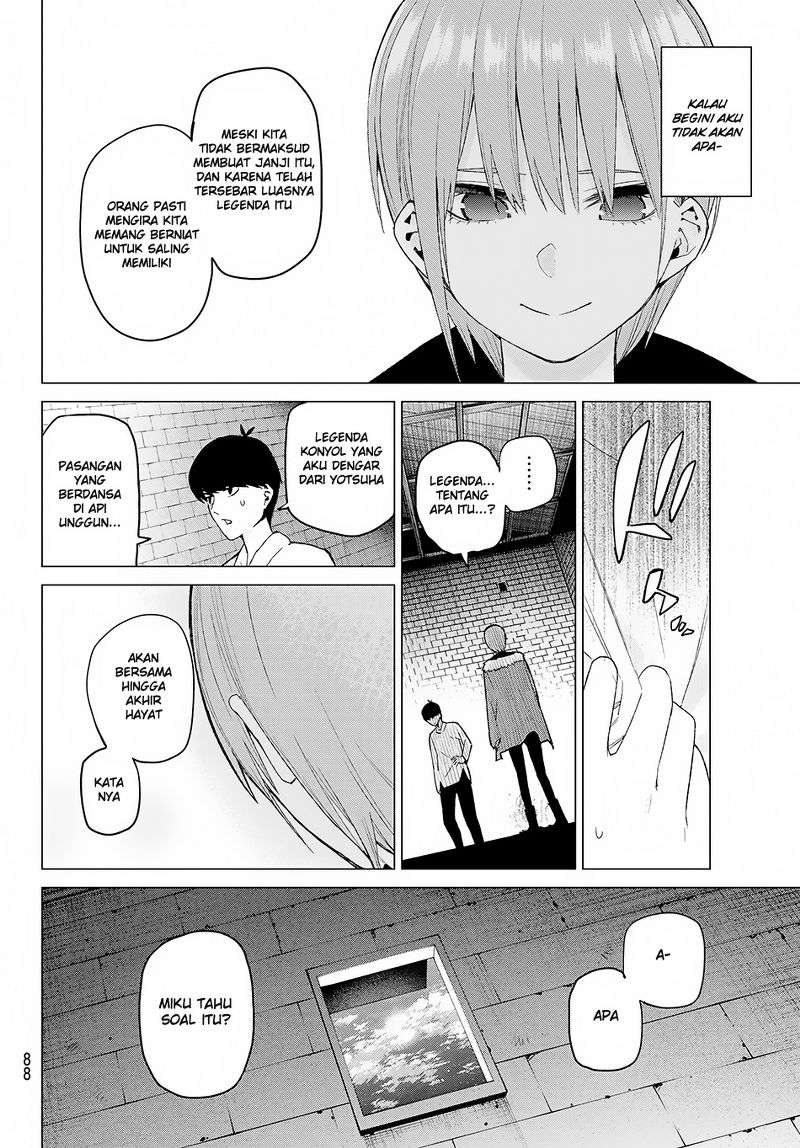 Go-toubun no Hanayome Chapter 28 Gambar 13