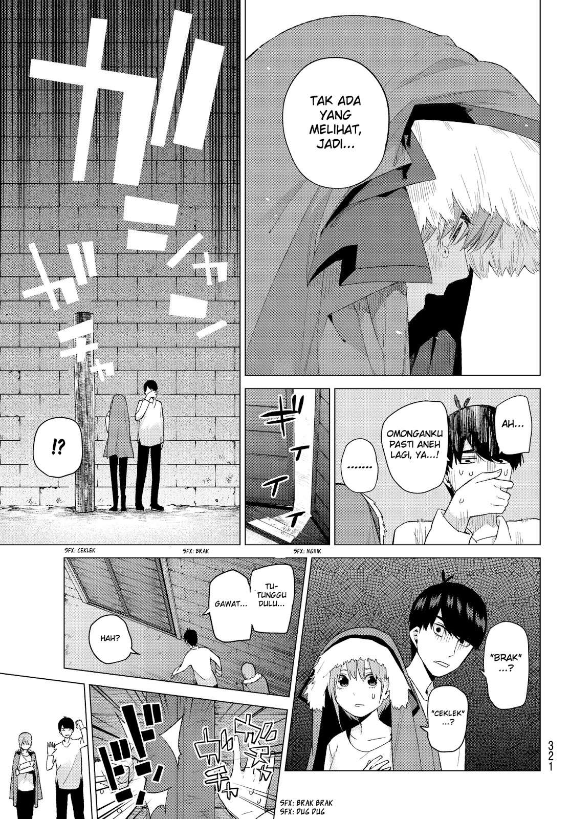 Go-toubun no Hanayome Chapter 27 Gambar 20