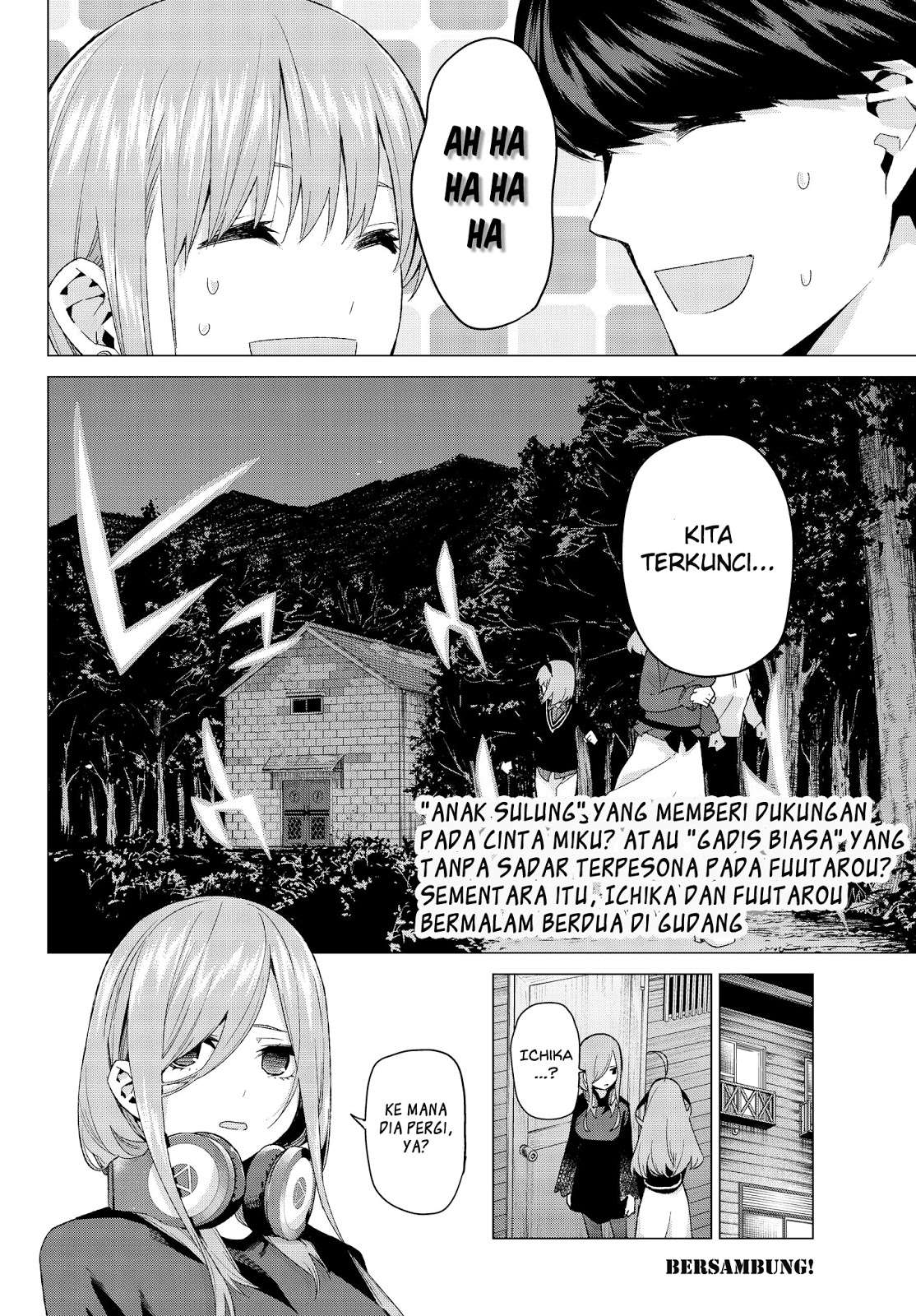 Go-toubun no Hanayome Chapter 27 Gambar 21