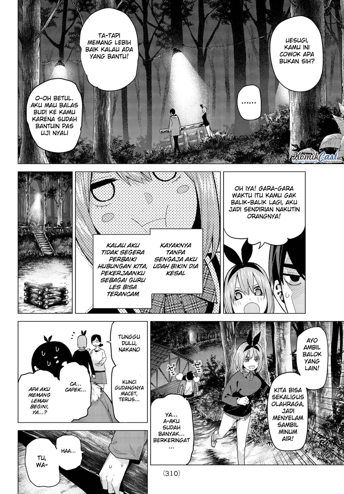 Go-toubun no Hanayome Chapter 27 Gambar 9