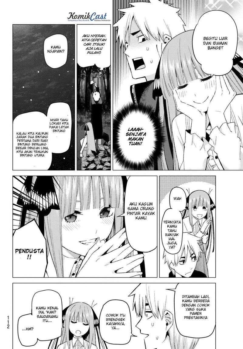Go-toubun no Hanayome Chapter 26 Gambar 7