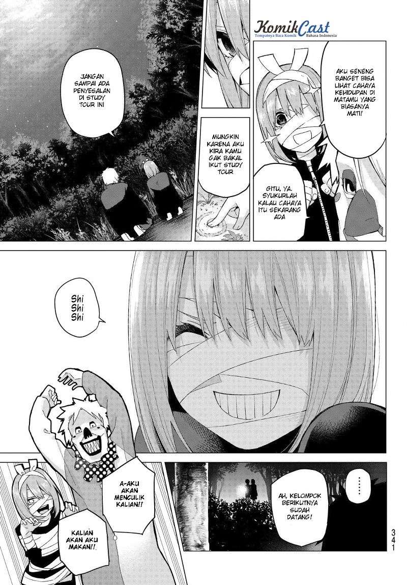 Go-toubun no Hanayome Chapter 25 Gambar 10