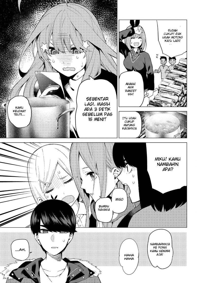 Go-toubun no Hanayome Chapter 25 Gambar 4