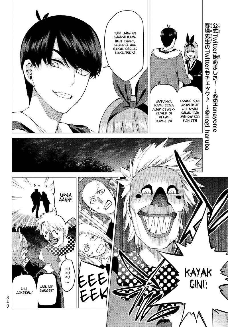 Go-toubun no Hanayome Chapter 25 Gambar 9