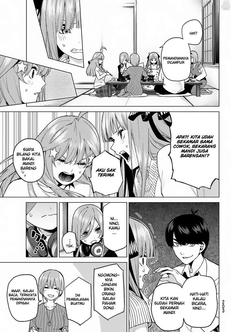 Go-toubun no Hanayome Chapter 24 Gambar 10