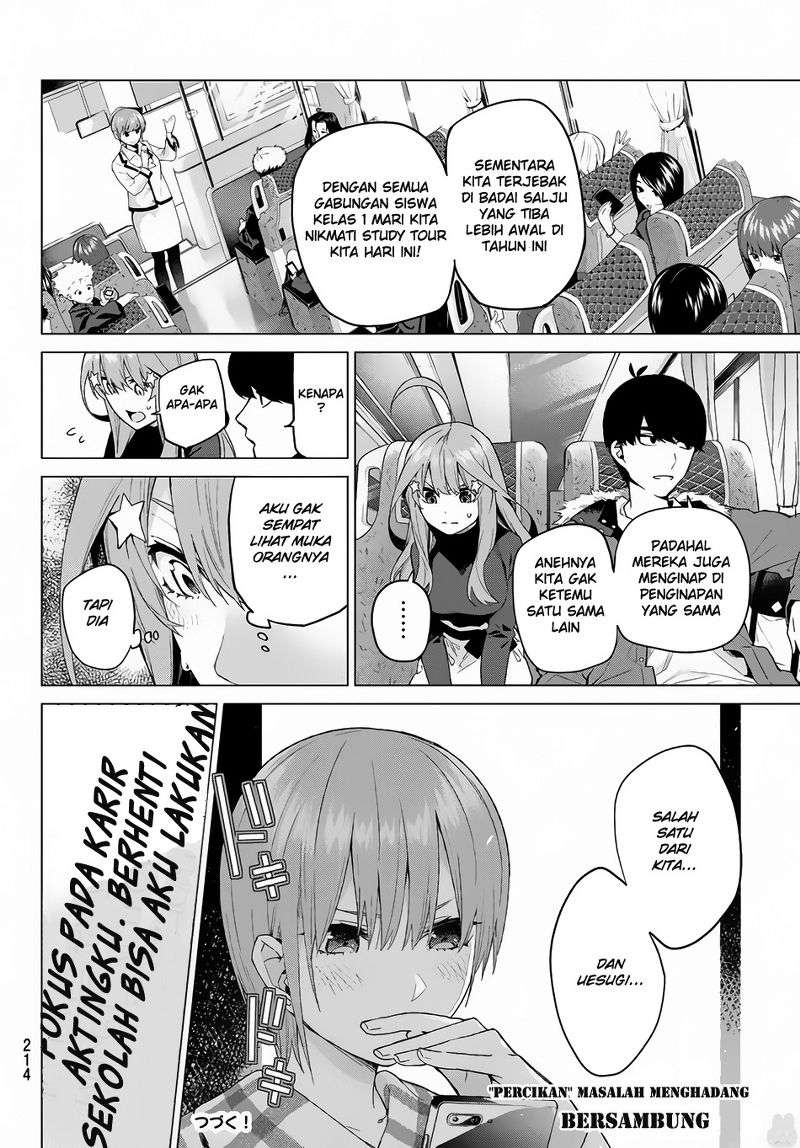 Go-toubun no Hanayome Chapter 24 Gambar 21