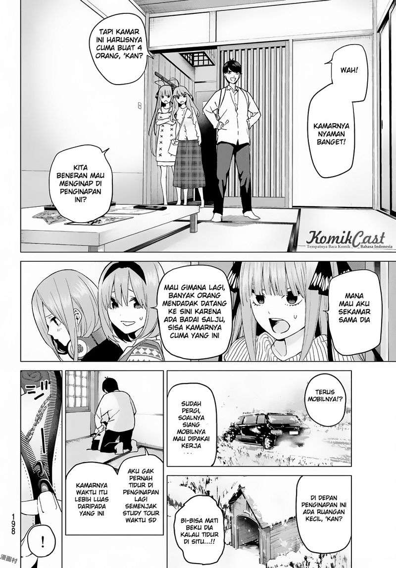 Go-toubun no Hanayome Chapter 24 Gambar 5