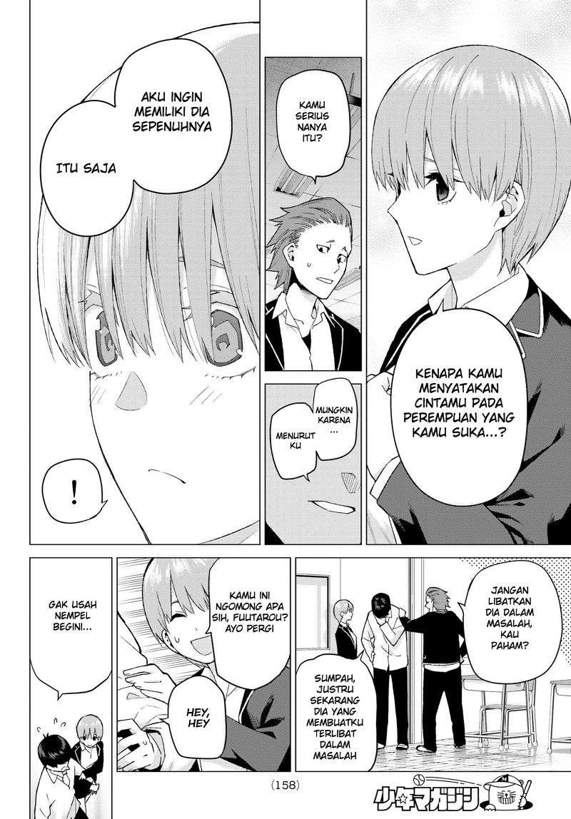 Go-toubun no Hanayome Chapter 22 Gambar 19
