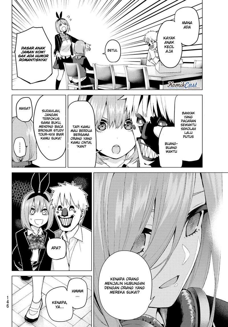 Go-toubun no Hanayome Chapter 22 Gambar 7