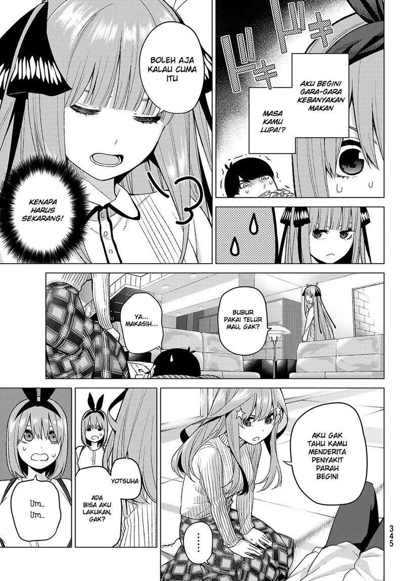 Go-toubun no Hanayome Chapter 21 Gambar 10