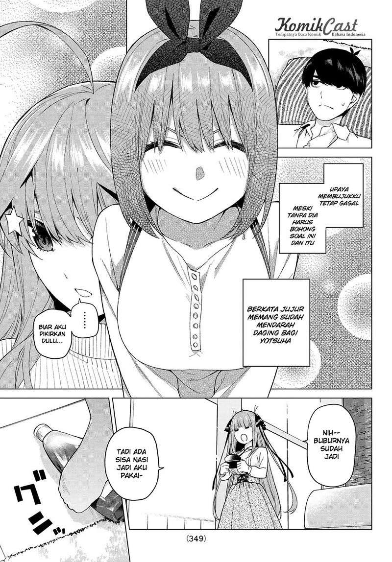 Go-toubun no Hanayome Chapter 21 Gambar 14
