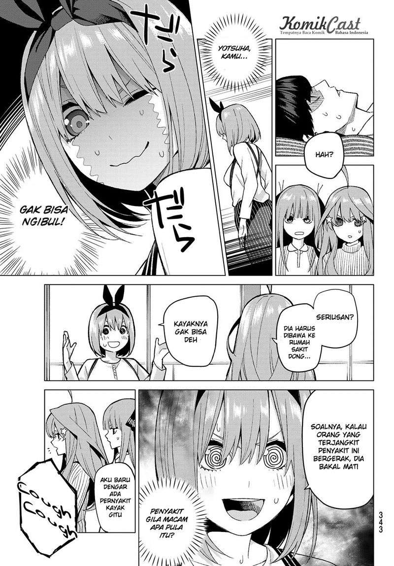 Go-toubun no Hanayome Chapter 21 Gambar 8
