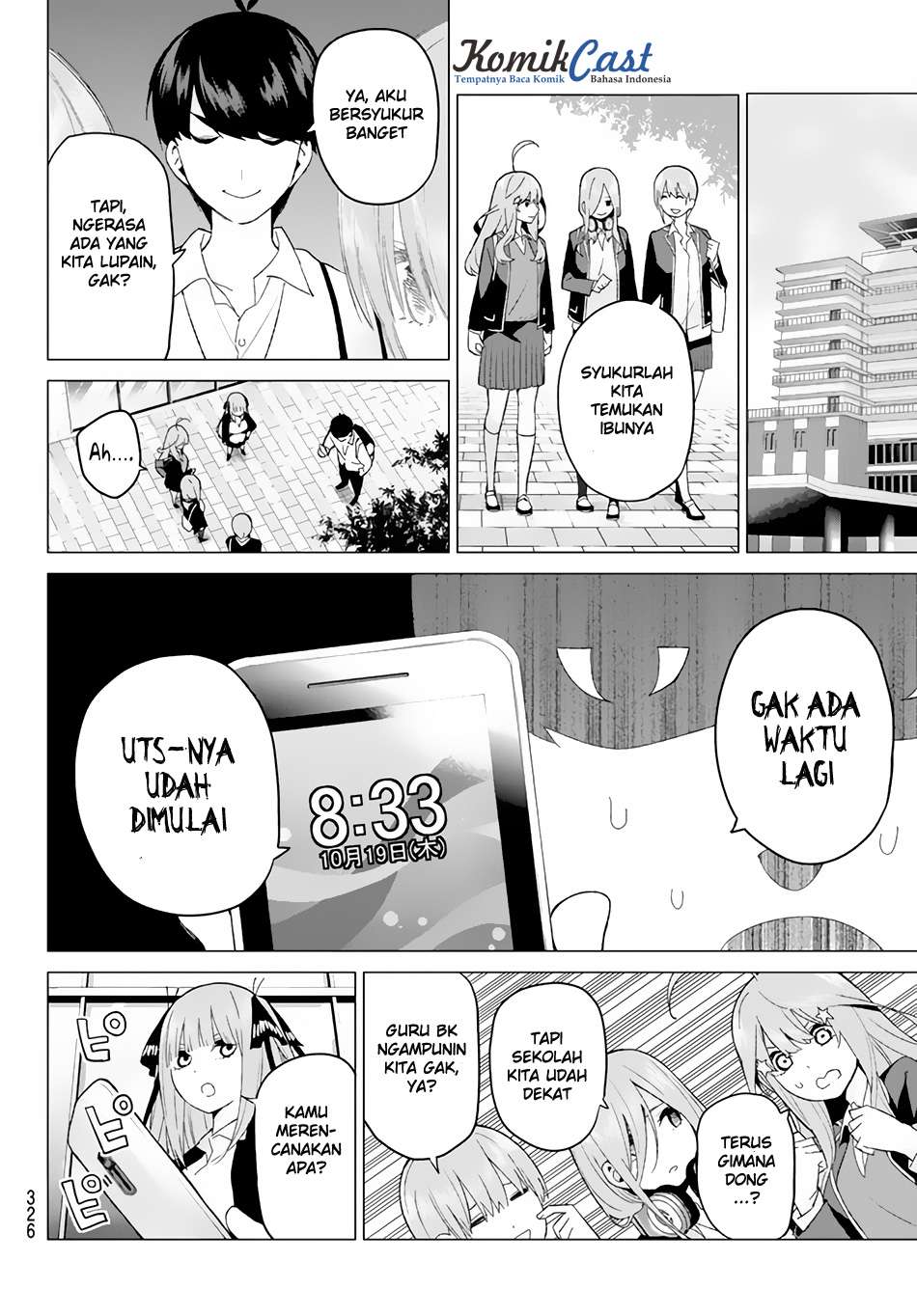Go-toubun no Hanayome Chapter 19 Gambar 13