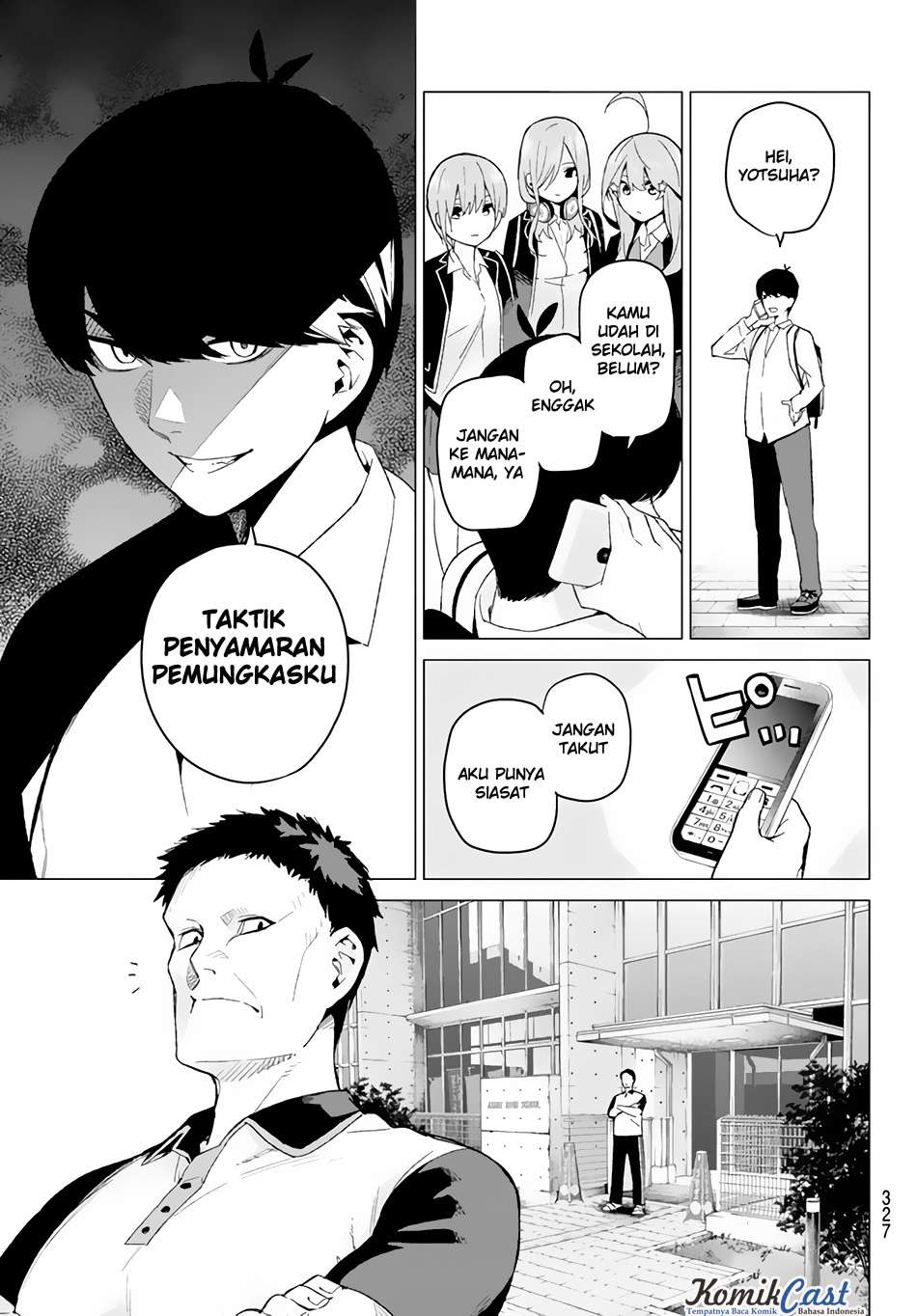 Go-toubun no Hanayome Chapter 19 Gambar 14