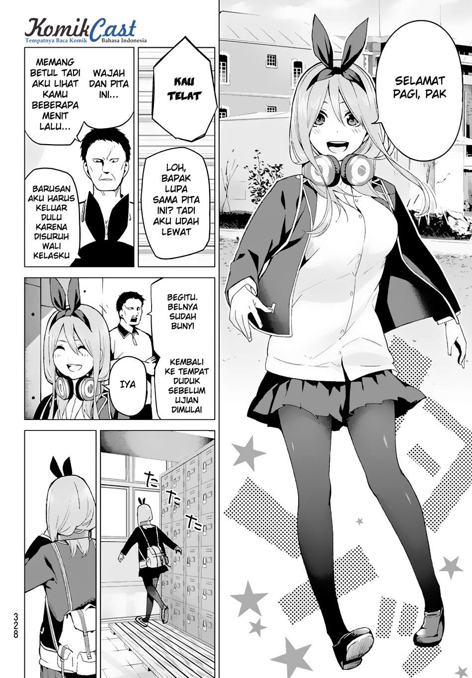Go-toubun no Hanayome Chapter 19 Gambar 15