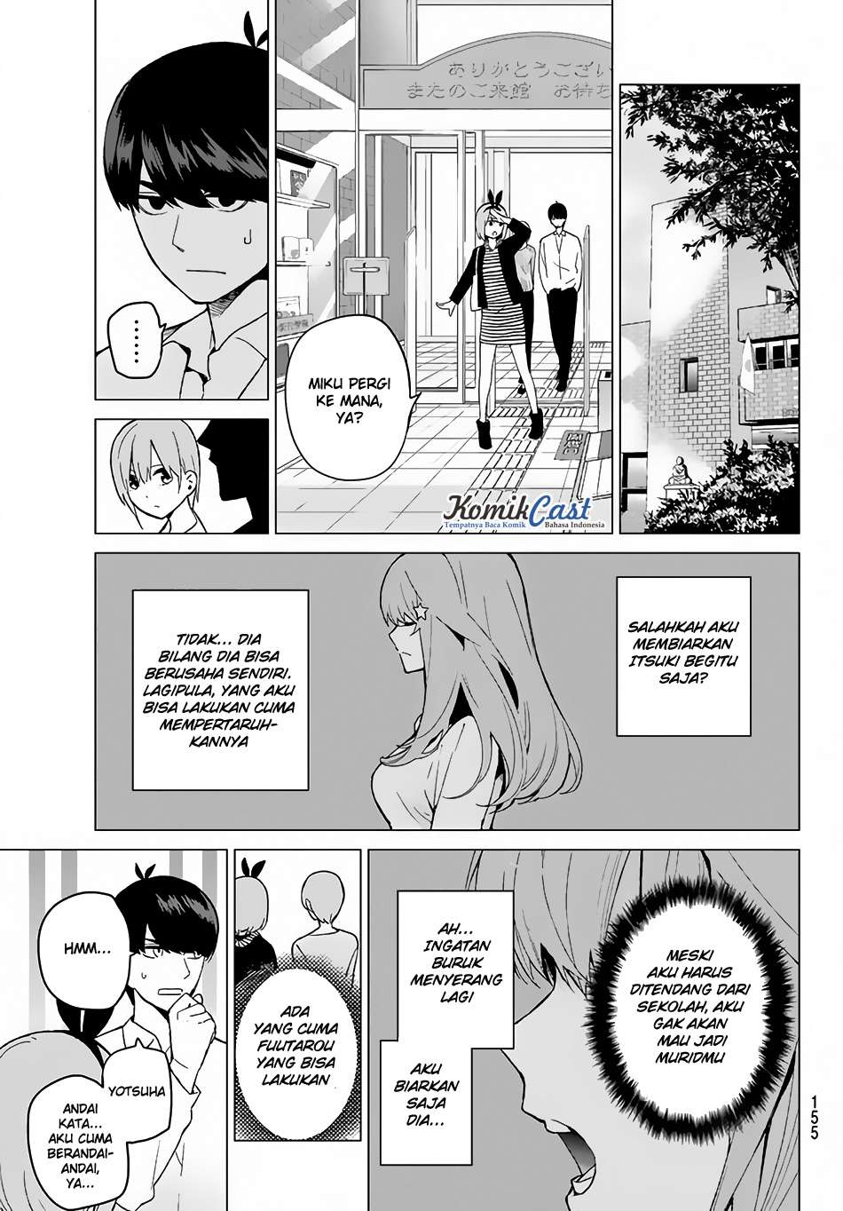 Go-toubun no Hanayome Chapter 18 Gambar 11