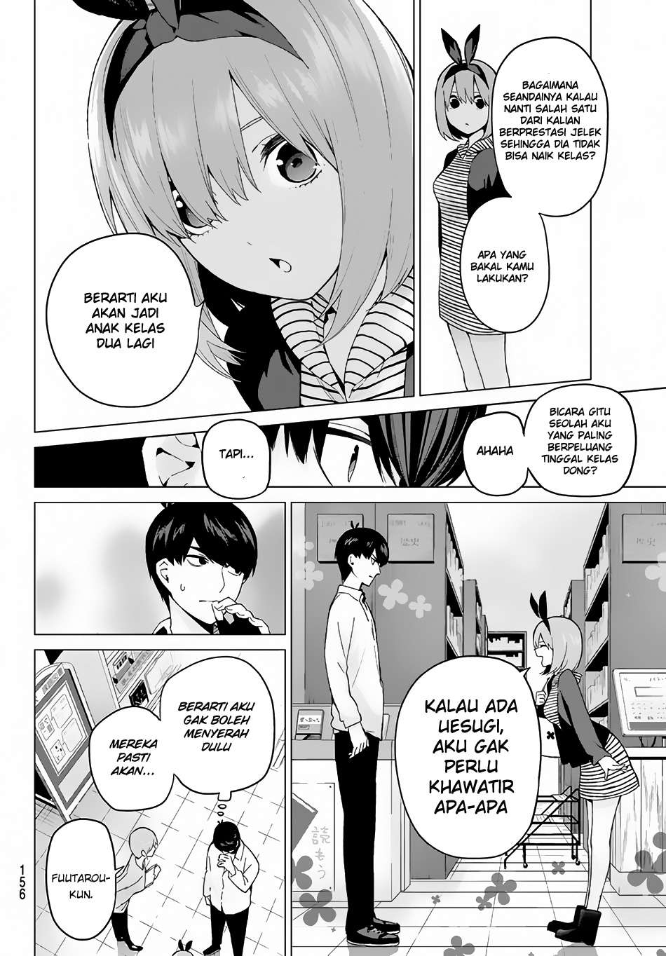 Go-toubun no Hanayome Chapter 18 Gambar 12