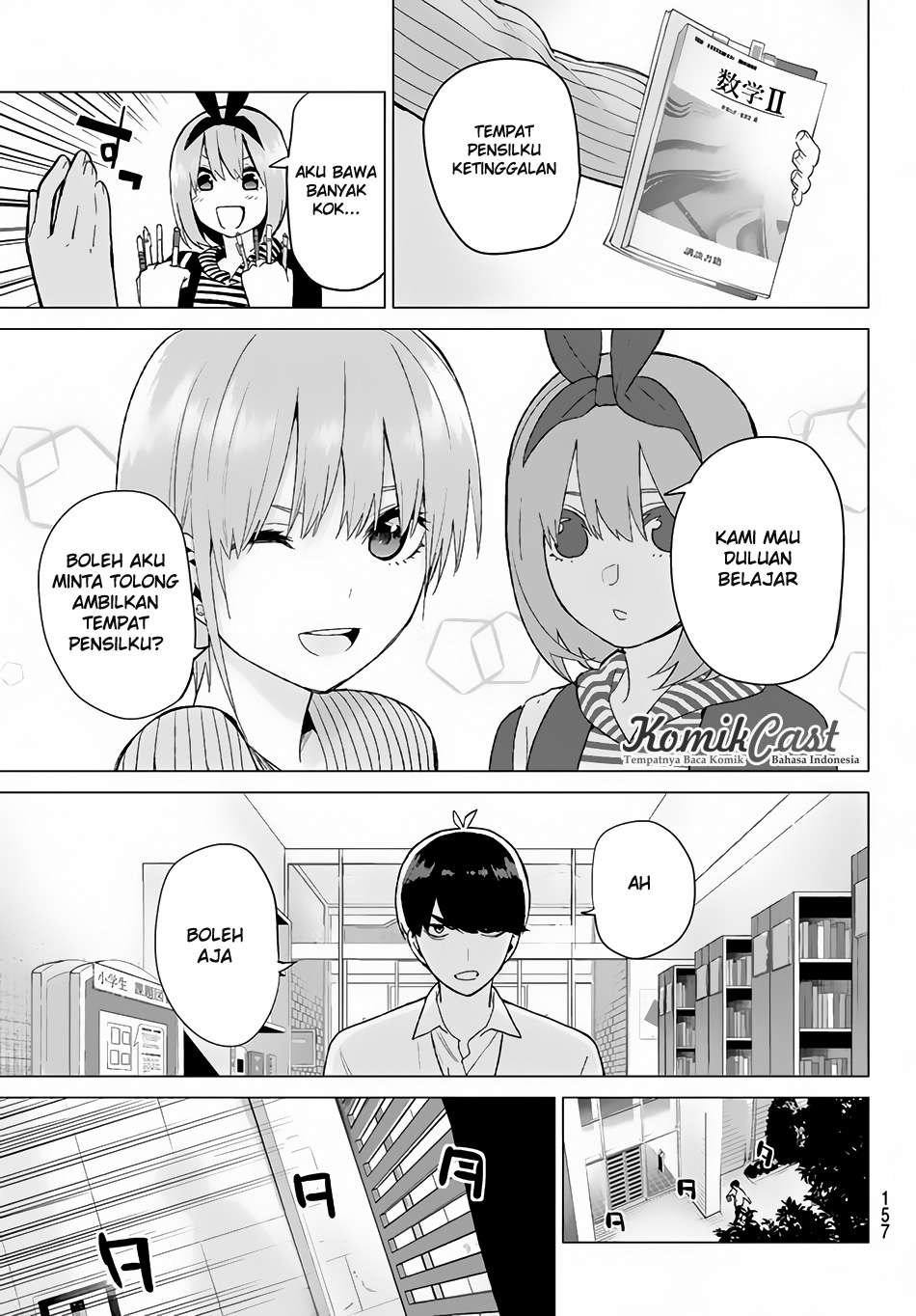 Go-toubun no Hanayome Chapter 18 Gambar 13