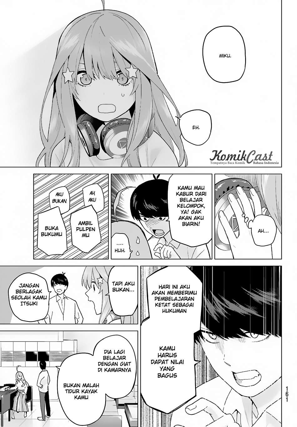 Go-toubun no Hanayome Chapter 18 Gambar 17
