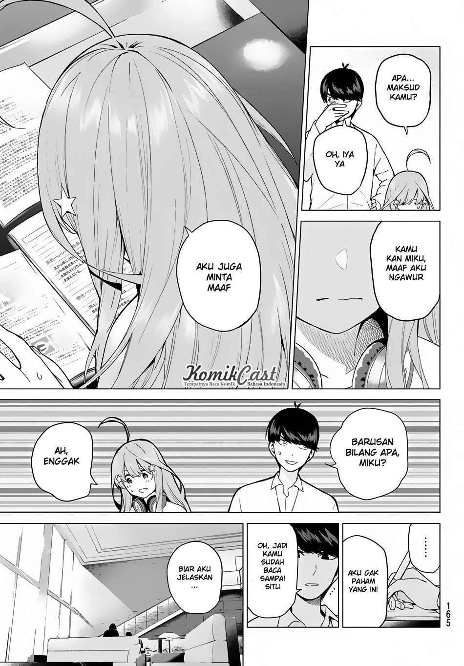 Go-toubun no Hanayome Chapter 18 Gambar 21