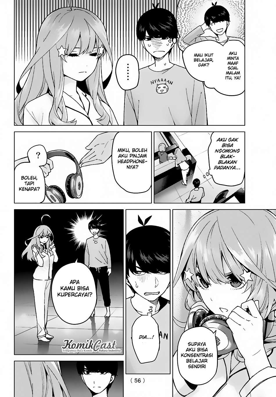Go-toubun no Hanayome Chapter 17 Gambar 11