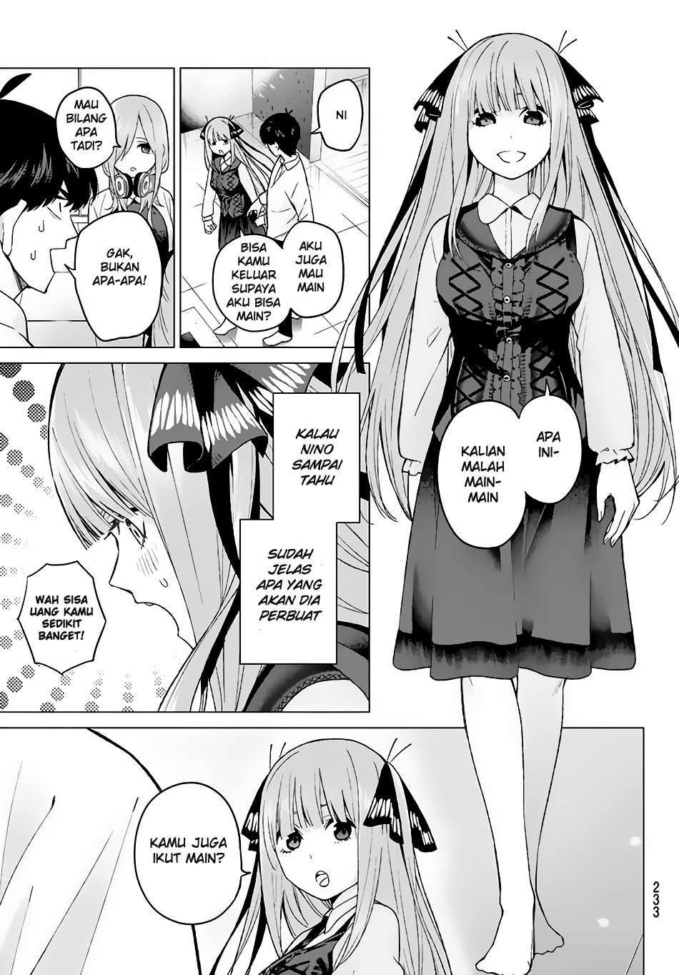 Go-toubun no Hanayome Chapter 16 Gambar 14