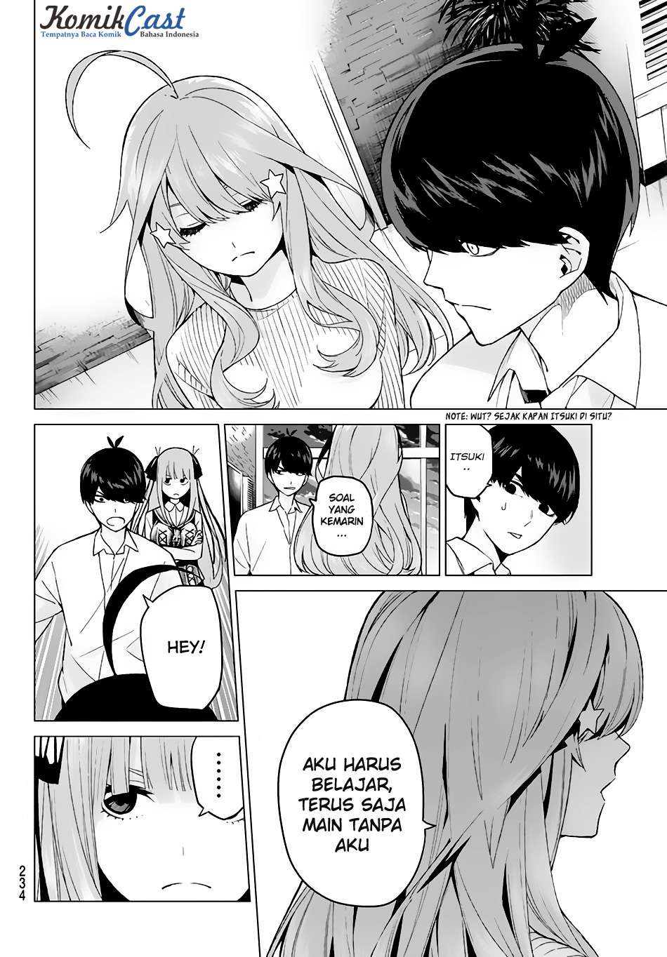 Go-toubun no Hanayome Chapter 16 Gambar 15
