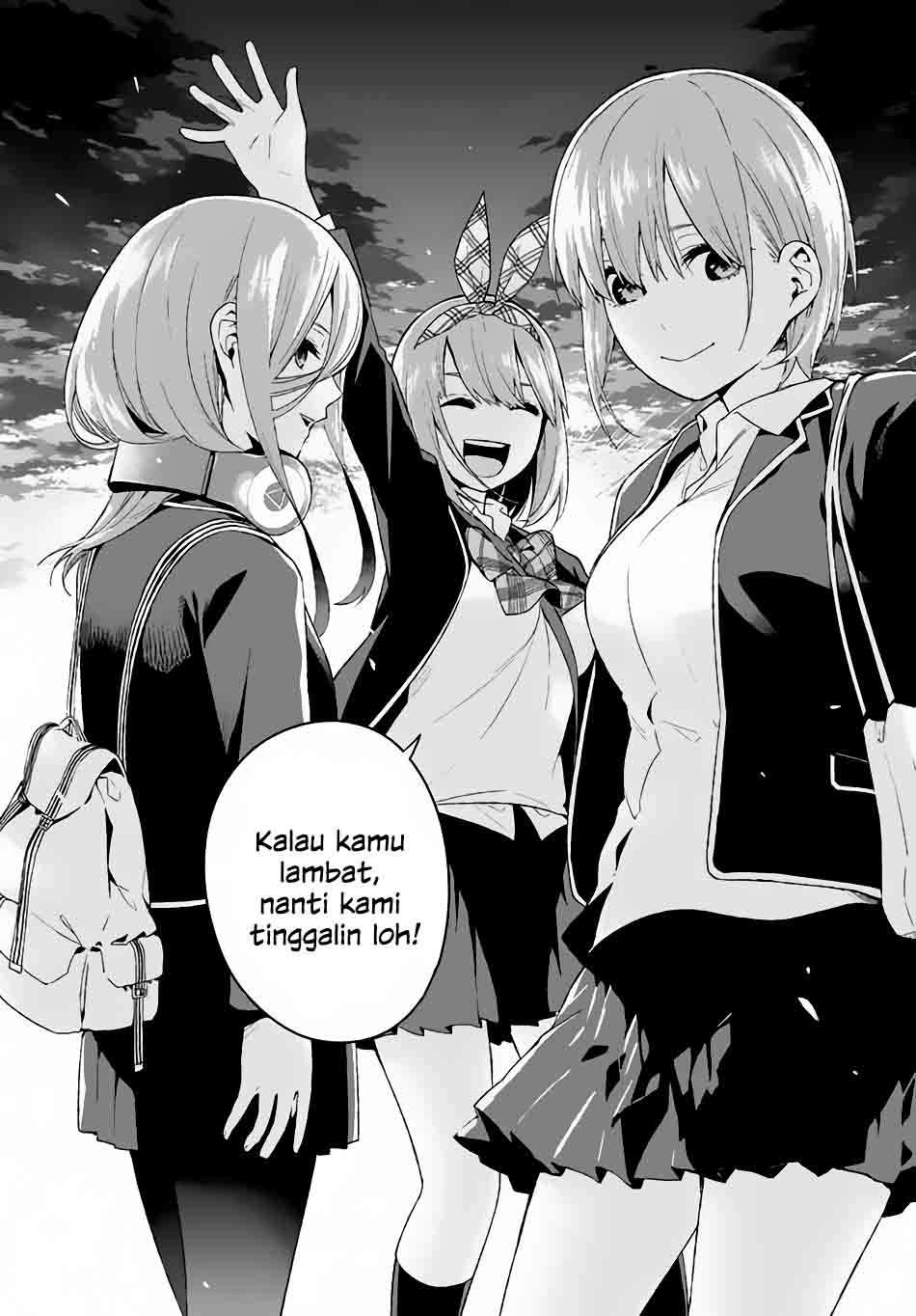 Go-toubun no Hanayome Chapter 15 Gambar 17