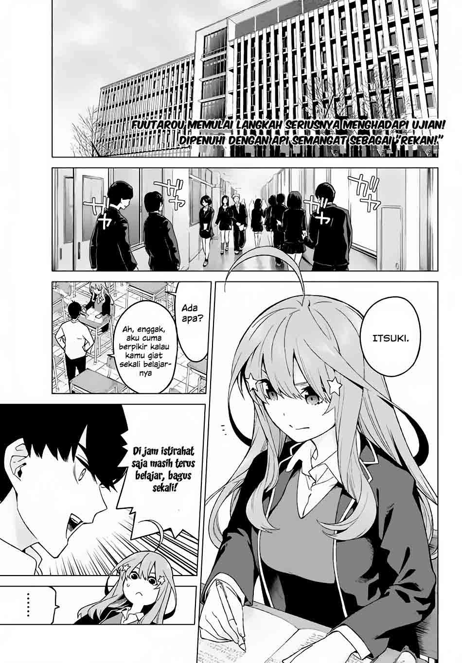 Go-toubun no Hanayome Chapter 15 Gambar 4