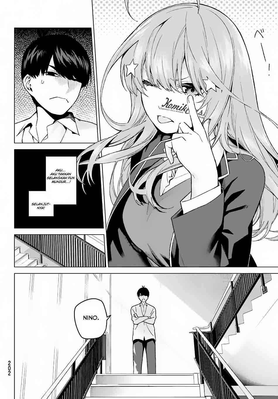 Go-toubun no Hanayome Chapter 15 Gambar 7