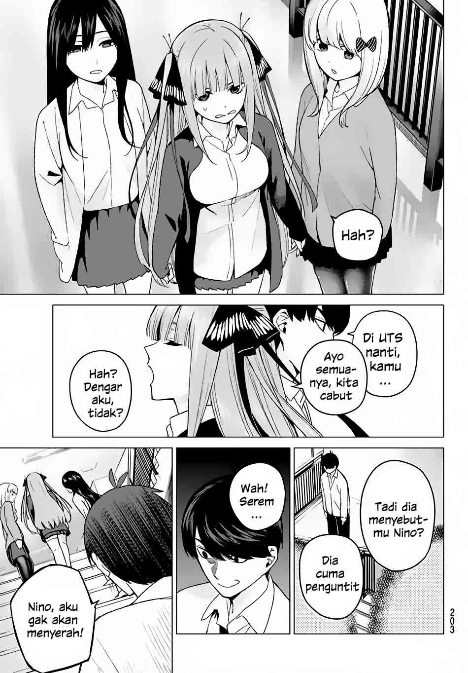 Go-toubun no Hanayome Chapter 15 Gambar 8