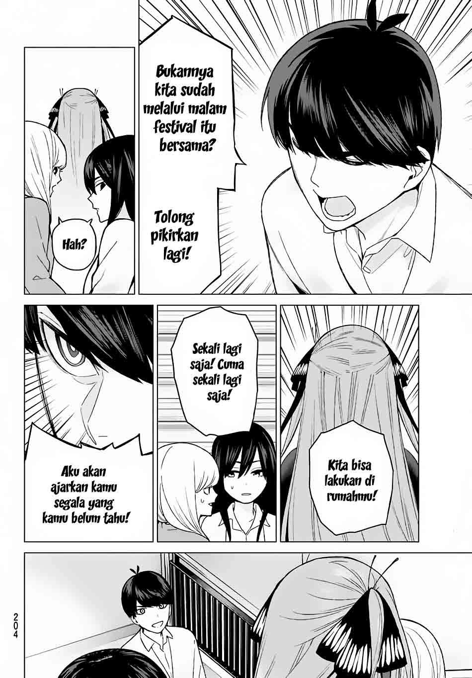 Go-toubun no Hanayome Chapter 15 Gambar 9