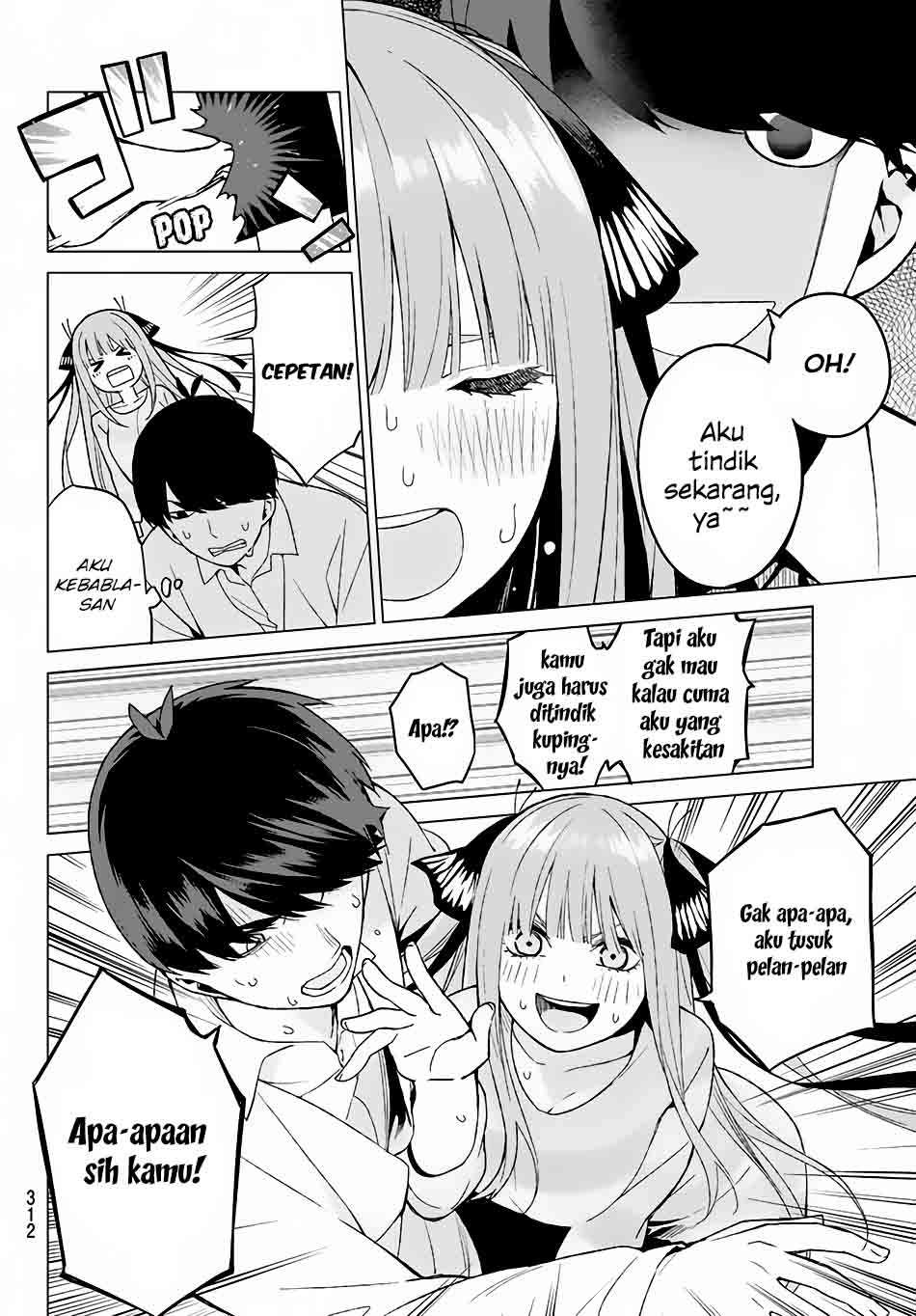 Go-toubun no Hanayome Chapter 14 Gambar 13