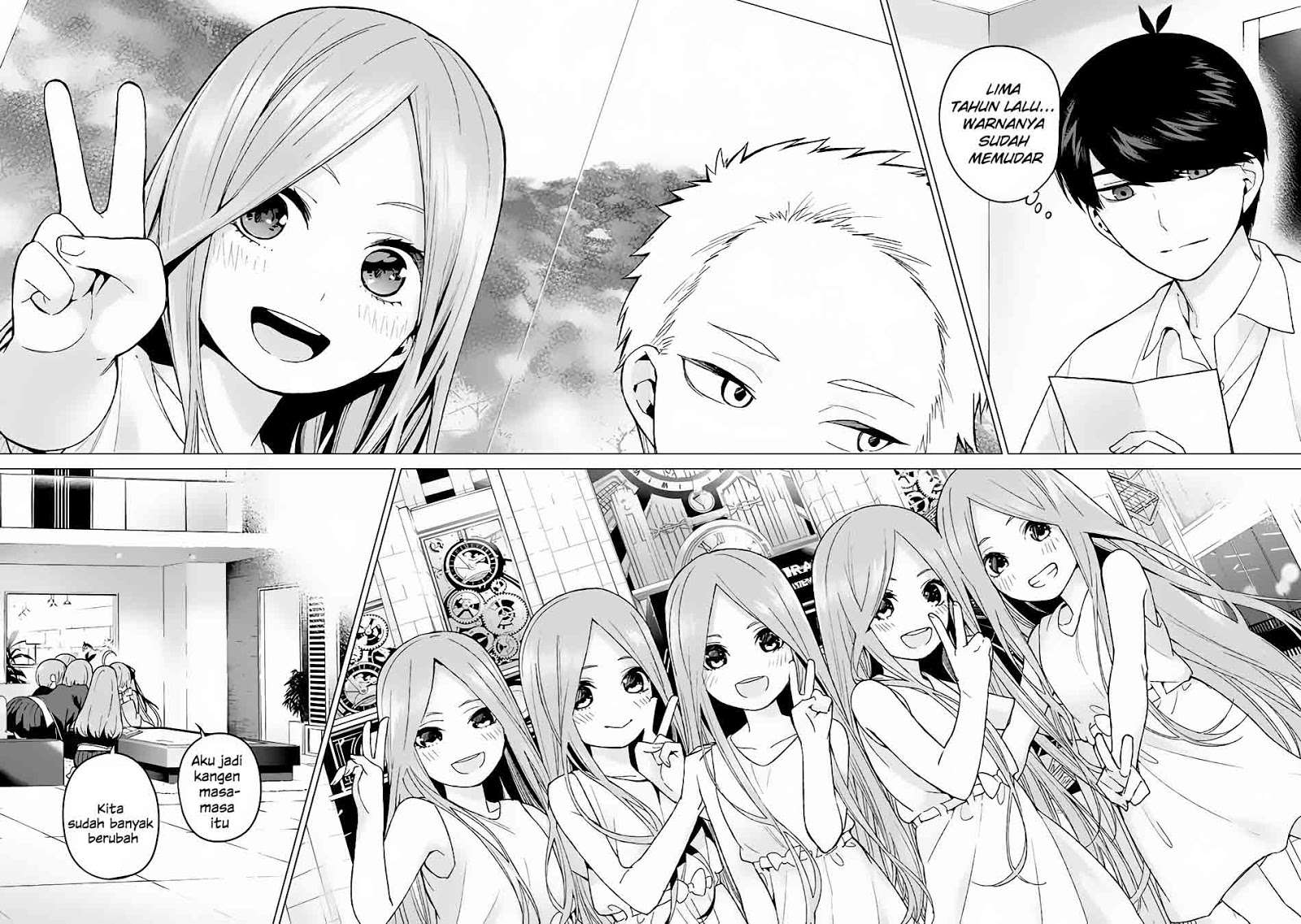 Go-toubun no Hanayome Chapter 14 Gambar 19