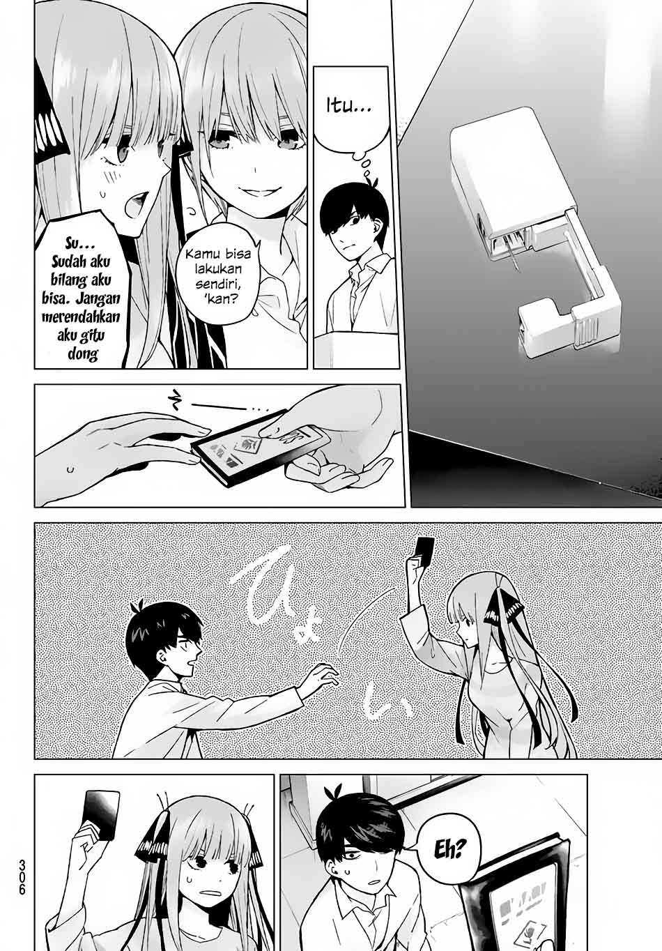 Go-toubun no Hanayome Chapter 14 Gambar 7