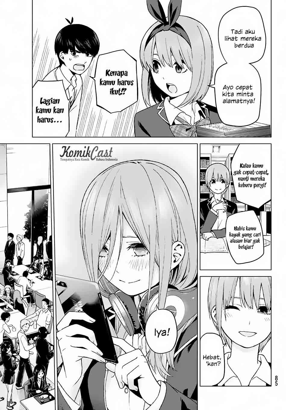 Go-toubun no Hanayome Chapter 13 Gambar 10