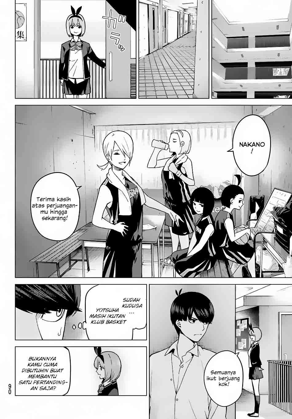 Go-toubun no Hanayome Chapter 13 Gambar 15