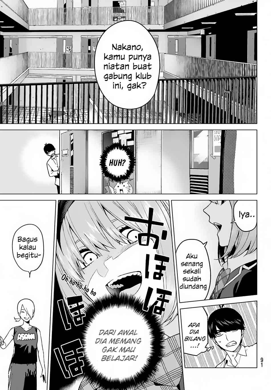 Go-toubun no Hanayome Chapter 13 Gambar 16