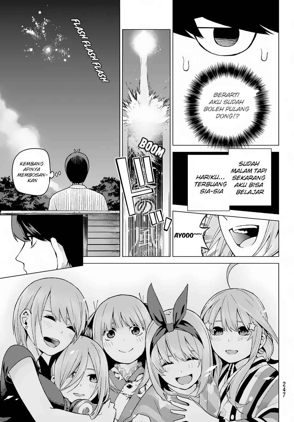 Go-toubun no Hanayome Chapter 12 Gambar 13