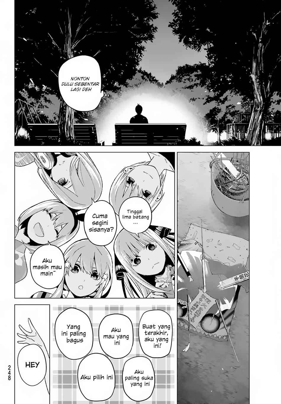 Go-toubun no Hanayome Chapter 12 Gambar 14