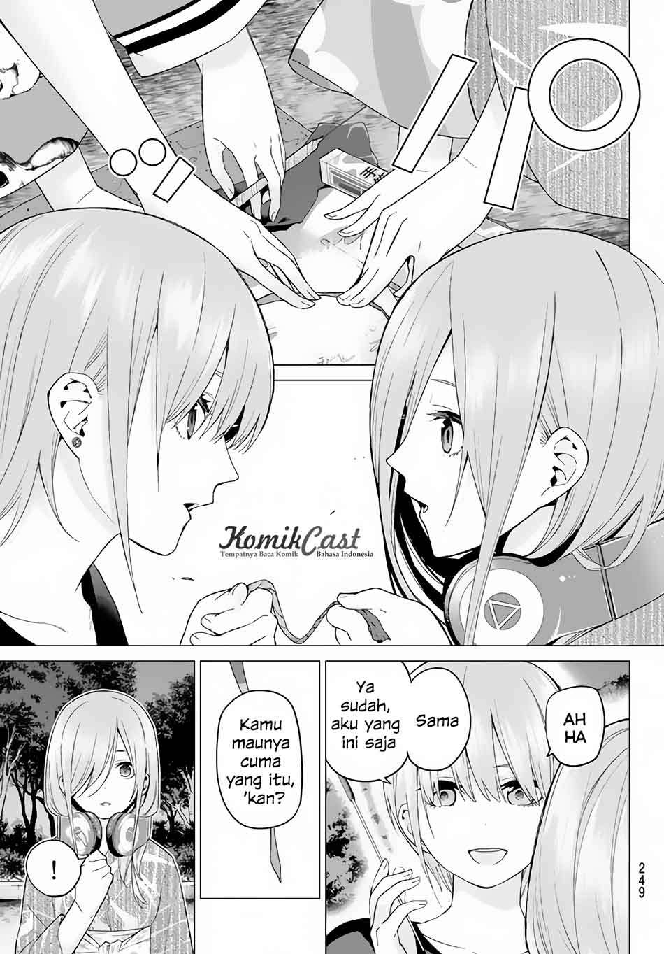 Go-toubun no Hanayome Chapter 12 Gambar 15