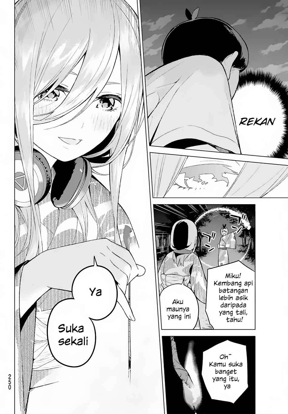 Go-toubun no Hanayome Chapter 12 Gambar 16