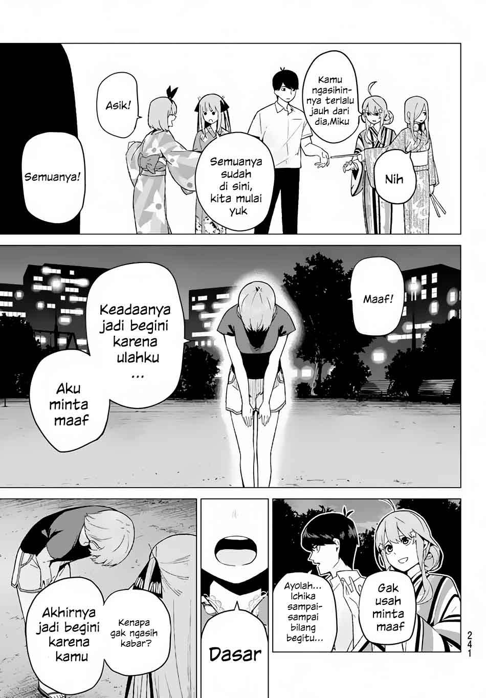 Go-toubun no Hanayome Chapter 12 Gambar 8