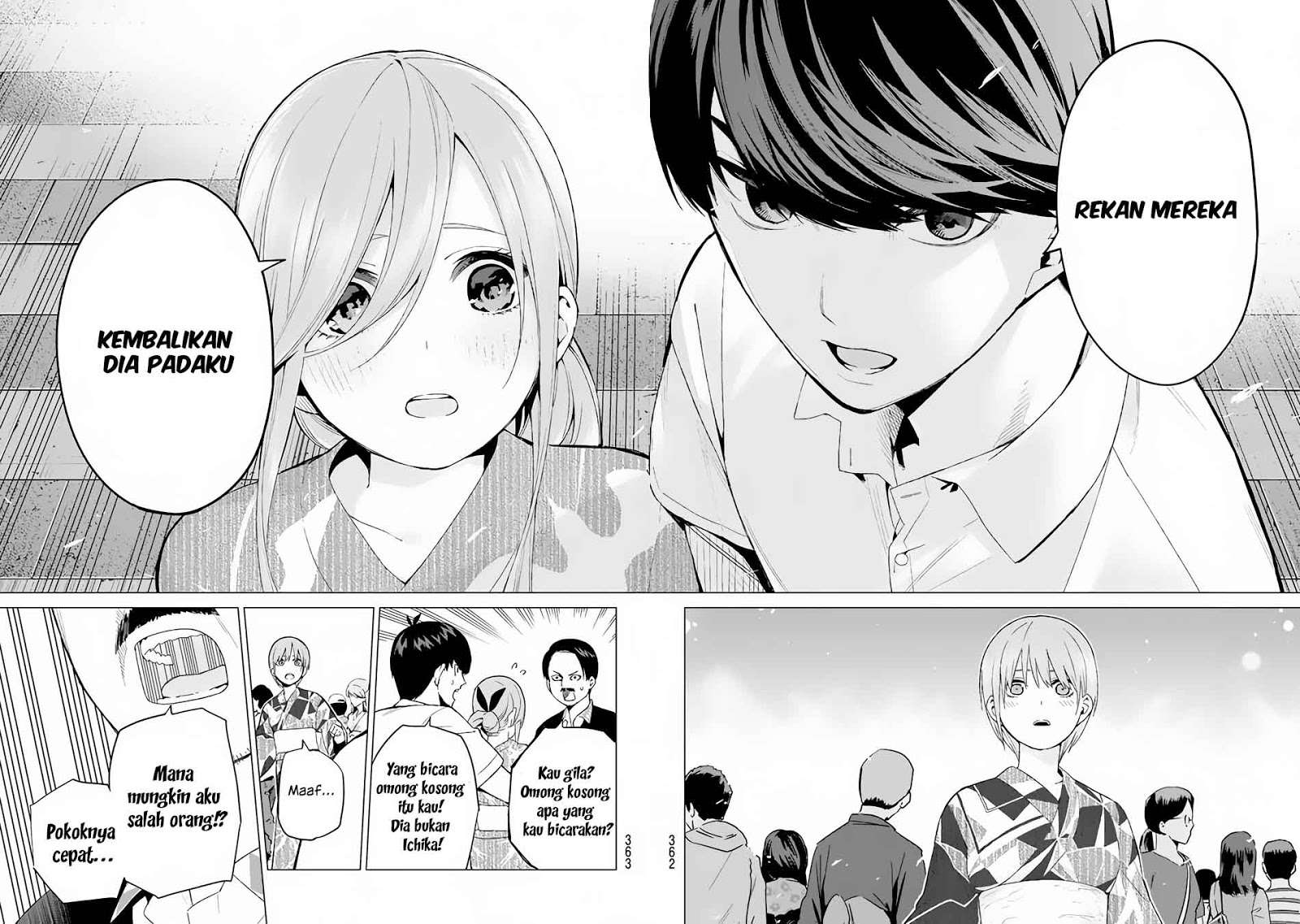 Go-toubun no Hanayome Chapter 10 Gambar 19