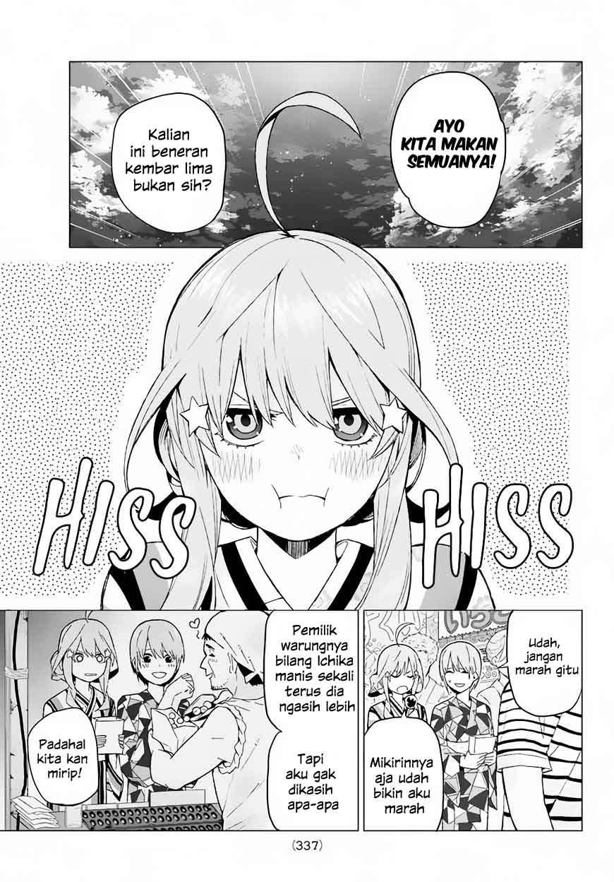 Go-toubun no Hanayome Chapter 8 Gambar 11