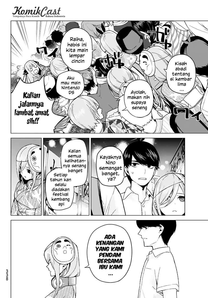 Go-toubun no Hanayome Chapter 8 Gambar 12