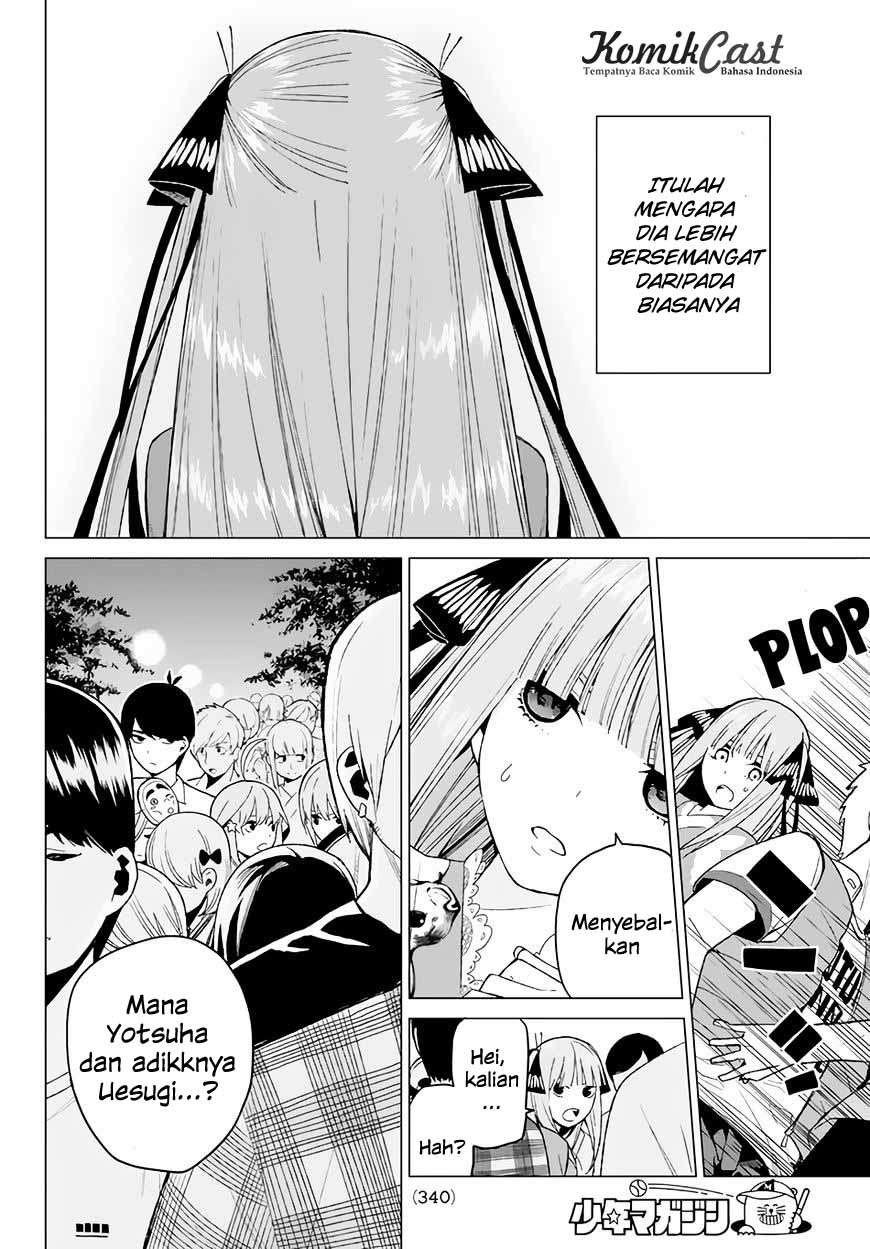 Go-toubun no Hanayome Chapter 8 Gambar 14